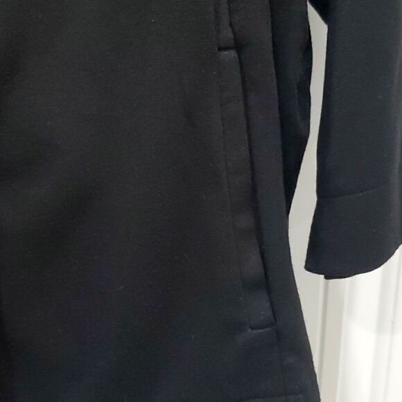 Lane Bryant Women’s Black, 3/4 Sleeve pea coat Style Jacket, Size 22/24 - Picture 5 of 7